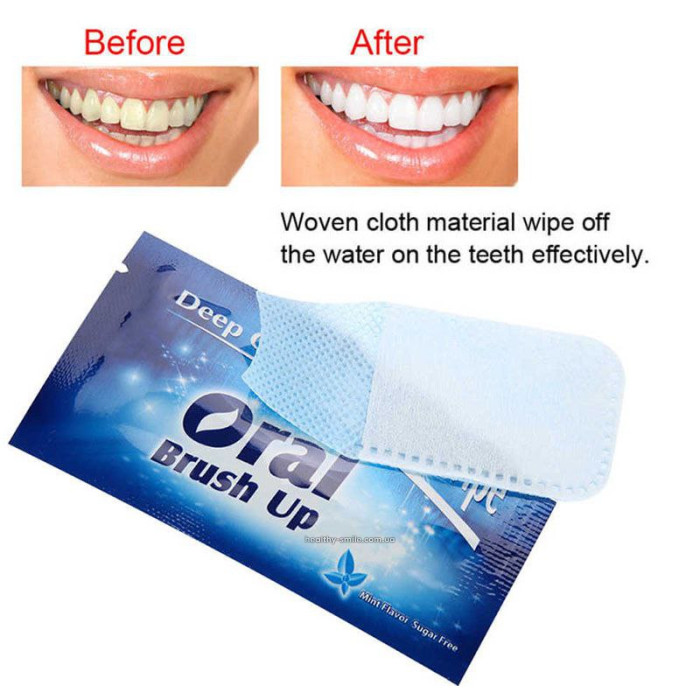 Oral Brush Up dental wipes for the oral cavity, 10 pcs